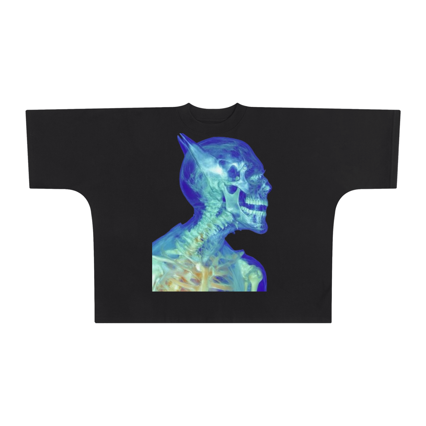 Oversized One-Piece Boxy Graphic T-Shirt